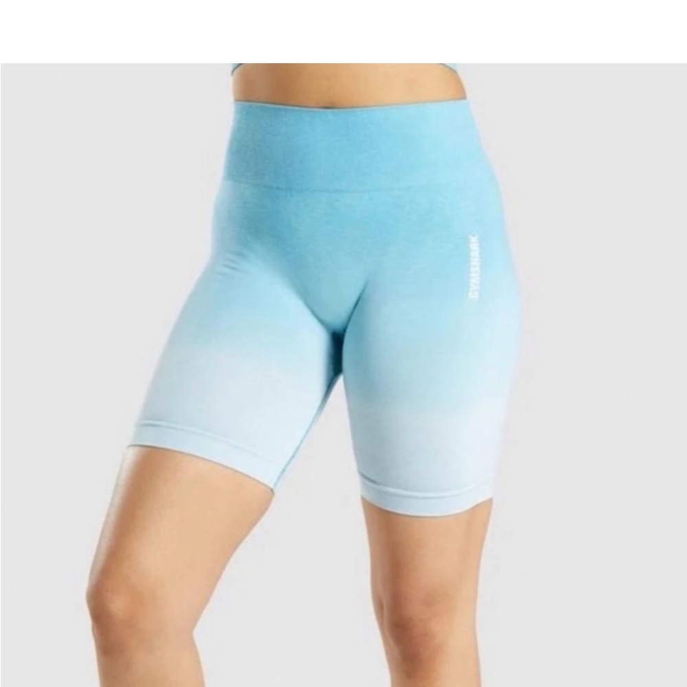 Gymshark  Women's Blue Ombre Shorts size XS